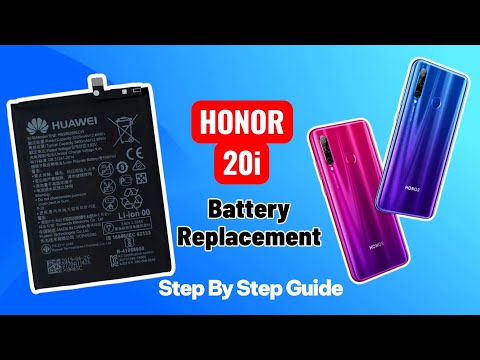 Honor 20i Akkuwechsel | Schritt-für-Schritt-Anleitung zum Wechseln des Honor 20i Akkus