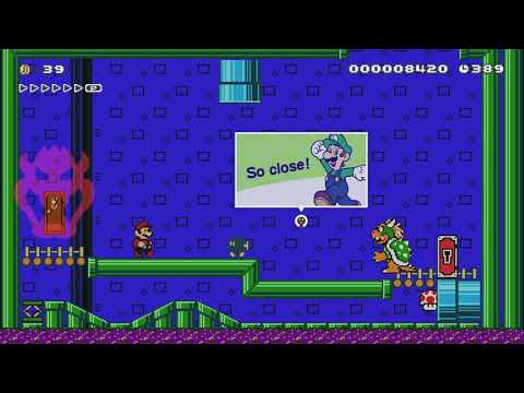 Bowser's industries クッパさんぎょう by コンバットSK - Super Mario Maker 2 - No Commentary 1bu