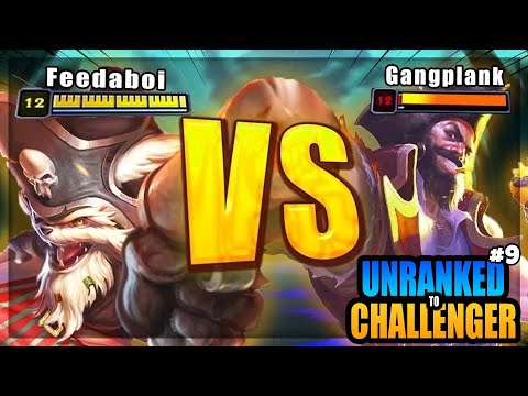 Making This Gangplank Suffer... Unranked To Challenger Ep 9