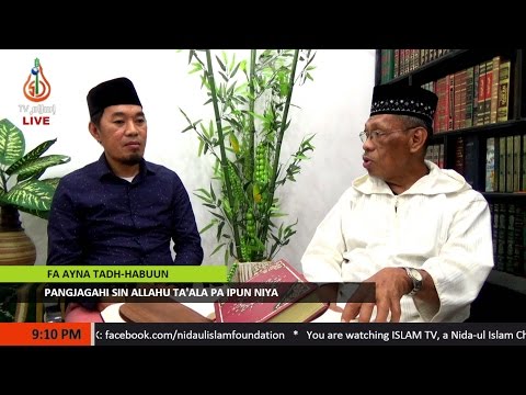 Pangjagahi sin Allahu Ta'ala pa Ipun Niya (Tausug)