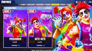 New CLOWN SKINS *CUSTOMIZED* Gameplay in Fortnite.. (Fortnite Battle Royale)