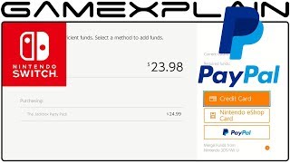 Nintendo Switch's eShop Adds PayPal Payment Option