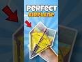 Make A Perfect Paper Airplane In 20 Seconds Shorts