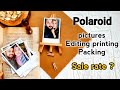 | All about Polaroid pictures editing printing packing | Detailed video about polaroid frame |