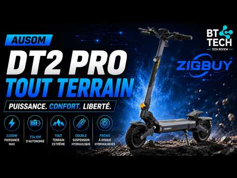  Une autonomie de 114 km ? Test de la AUSOM DT2 PRO