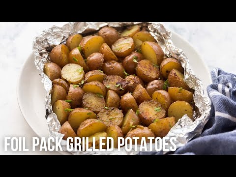 Foil Pack Grilled Potatoes | The Recipe Rebel
