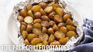 Foil Pack Grilled Potatoes | The Recipe Rebel