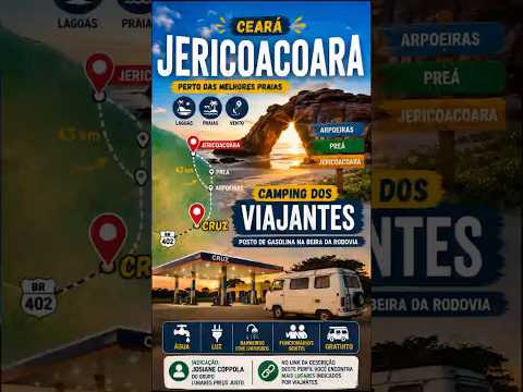 🚐💙 CRUZ – CEARÁ | CAMPING DOS VIAJANTES