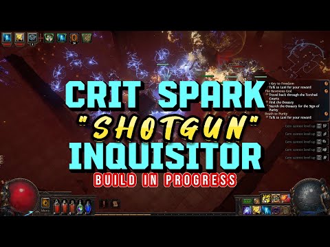 PoE 3.22 - CRIT SPARK Inquisitor (Build in Progress) | Path of Exile 3.22 Trial of the Ancestors