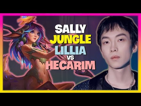 Challenger Sally Unleashes Lillia: Flawless Jungle Mechanics & Strategy Engsub