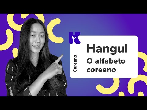 O "alfabeto" coreano - Hangul | Curso de Coreano | Aula #01