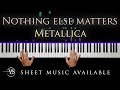 Metallica - Nothing Else Matters - Advanced Piano Cover (Arr. Yannick Streibert)
