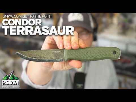 SMKW Get to the Point: Condor Tool & knife Terrasaur Green Handle
