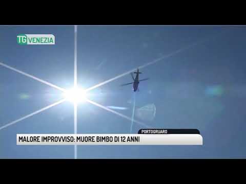 TG VENEZIA (28/11/2018) - MALORE IMPROVVISO: MUORE BIMBO DI 12 ANNI