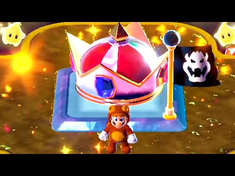 Super Mario 3D World Switch - 100% Walkthrough Part 15 No Commentary Gameplay Final Champion's Road