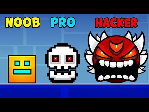 NOOB vs PRO vs HACKER - Geometry Dash