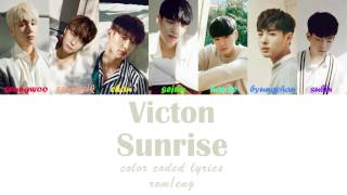VICTON - SUNRISE (Color Coded Lyrics | Rom/Eng)