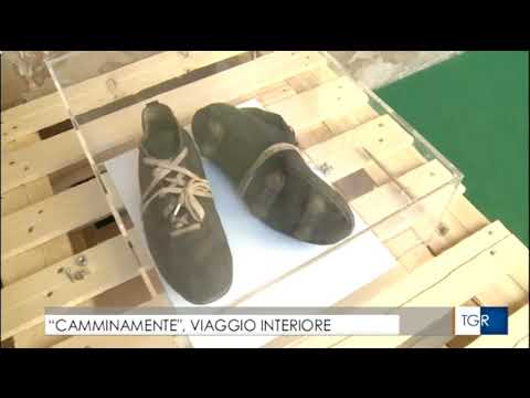 20180618 Servizio Rai3 Regione - mostra Camminamente di Antonio Gregolin