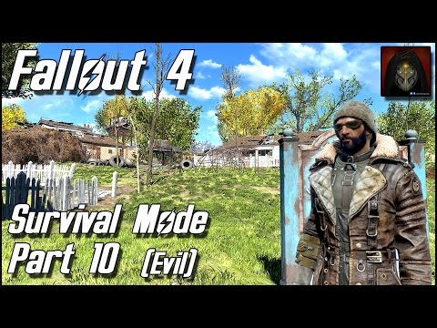 Let's Play Fallout 4 - Survival Mode Part 10 - Agent of the Railroad
