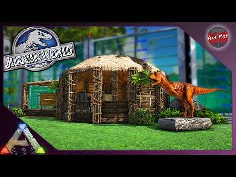 THE LAST BUILDING... THE KIOSK | ARK SURVIVAL EVOLVED [JURASSIC PARK MOD EP44]