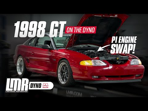 1998 SN95 Mustang GT Dyno | Complete 4.6L PI Engine Swap w/ Bolt-ons & 4R70W Transmission