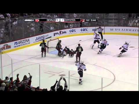 Zach Parise Wraparound Goal - 10/27/2011