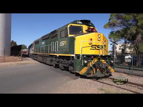 Trains in the Mid North South Australia