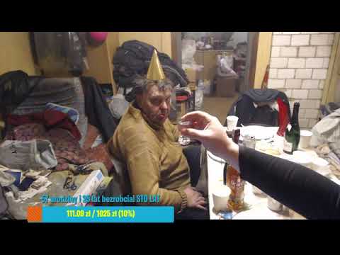 25 lecie bezrobocia Kononowicza.  Fiodor, Paweł z Warszawy. Impreza i dymy. 25.01.2020