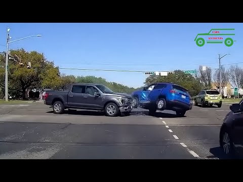 Traffic accidents at intersections || Cars Accidents