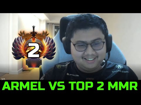 ARMEL VS TOP 2 SEA MMR - OVERWHELMING BLINK NECROPHOS DOTA 2