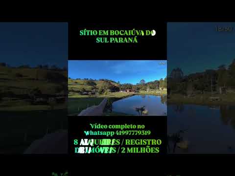 Sítio em Bocaiúva do Sul Paraná