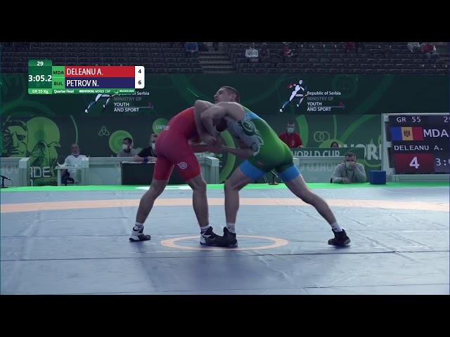 1468 | 29 | Seniors GR 55kg | 1/4 Final | DELEANU Artiom (MDA) | PETROV Nedyalko Petrov (BUL)