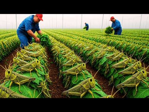 How Billions of Locusts Are Farmed, Harvested, and Consumed Every Year in China