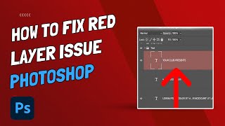 Photoshop - Red Layers - Solution