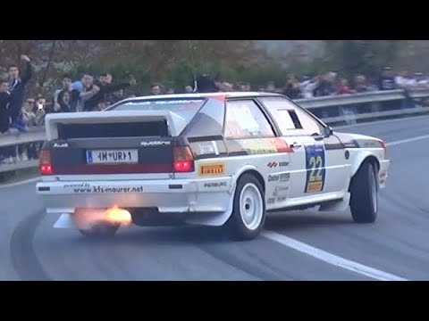 Rally Legend 2018: Day 2 - Best of DRIFTS, Powerslides & Show!