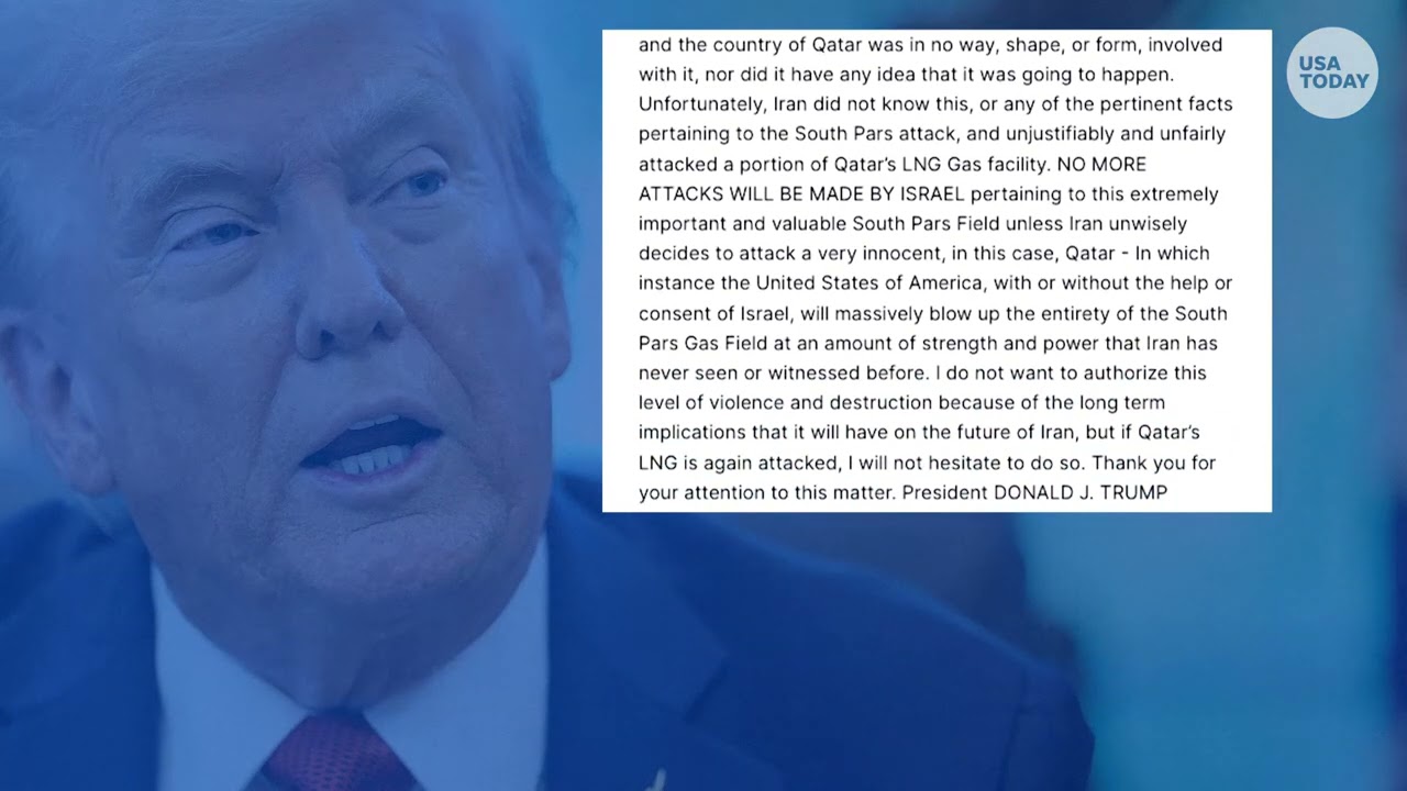 Israel attacks Iranian oil field in escalation of war, Trump responds