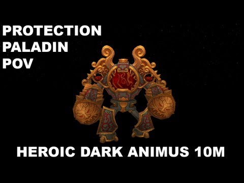 Heroic Dark Animus 10M - Protection Paladin PoV