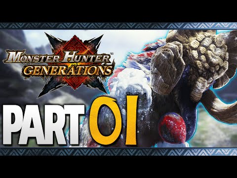 Monster Hunter Generations Walkthrough Part 1 Let's Play - 3DS