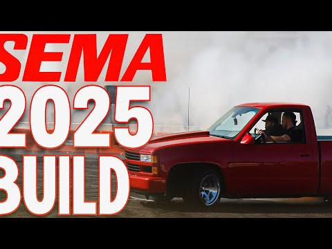 SEMA 2025 : NEW TWIN TURBO BURN OUT TRUCK!