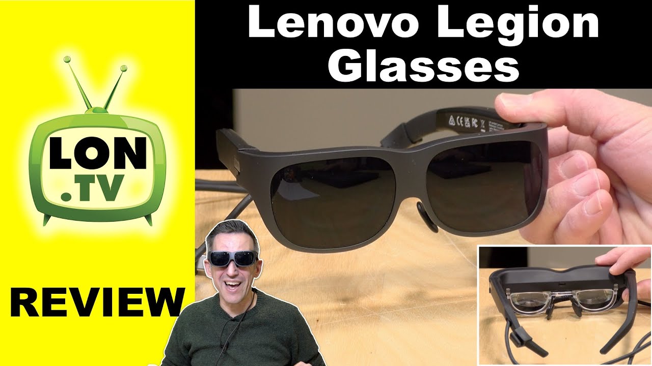 Lenovo Legion Glasses - Wearable USB-C 1080p OLED Display