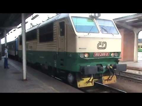 ČD 150.209-5 - Odjezd R 891 Galán - Olomouc hl.n. - 7.8.2014