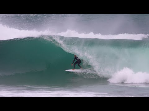 Kelly Slater and Kolohe Andino Free Surfing in Portugal