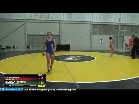 117 Lbs Placement Matches (8 Team) - Lisa Glymph, Georgia Red Vs Isabella Hoffman, South Carolina