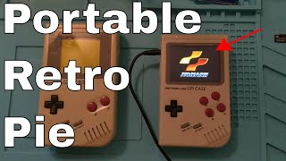 Portable Backlit Retro Pie - GPi Case