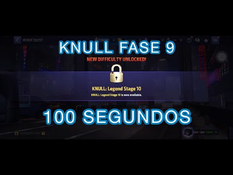 KNULL STAGE 9 UNDER 100 SECONDS | WBL CHALLENGE | MARVEL FUTURE FIGHT