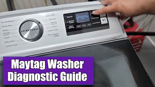 Maytag Washing Machine Reset, Diagnostic Mode & Error Code Guide