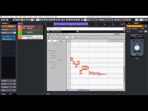 Cubase Elements and Melodyne with Export Track Audio Workaround