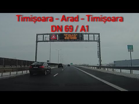 DN69/A1Timișoara - Arad - Timișoara (a winter's tale)
