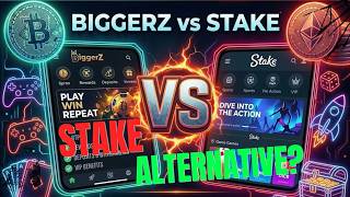 BiggerZ vs Stake: Is This the Best Crypto Betting Alternative?