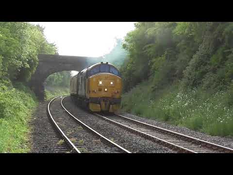 37401/37218 1Q83 Blackpool North - Derby RTC Test Train, 22nd May 2020 THRASH !!